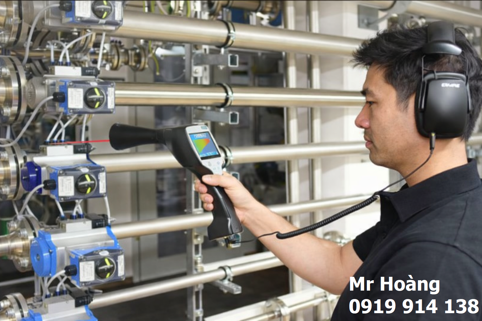 Phát hiện rò rỉ khí với LD 450